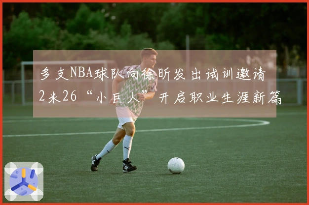 多支NBA球队向徐昕发出试训邀请 2米26“小巨人”开启职业生涯新篇章